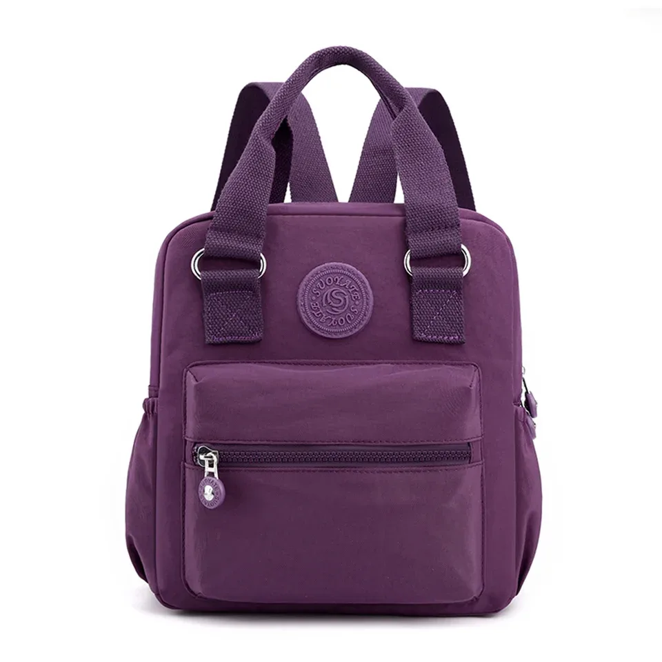 sac à dos antivol pour femme, tissu durable, sac d'école en nylon, style azole, sac à dos scolaire pour filles, sac à dos de voyage féminin, nouvelle mode