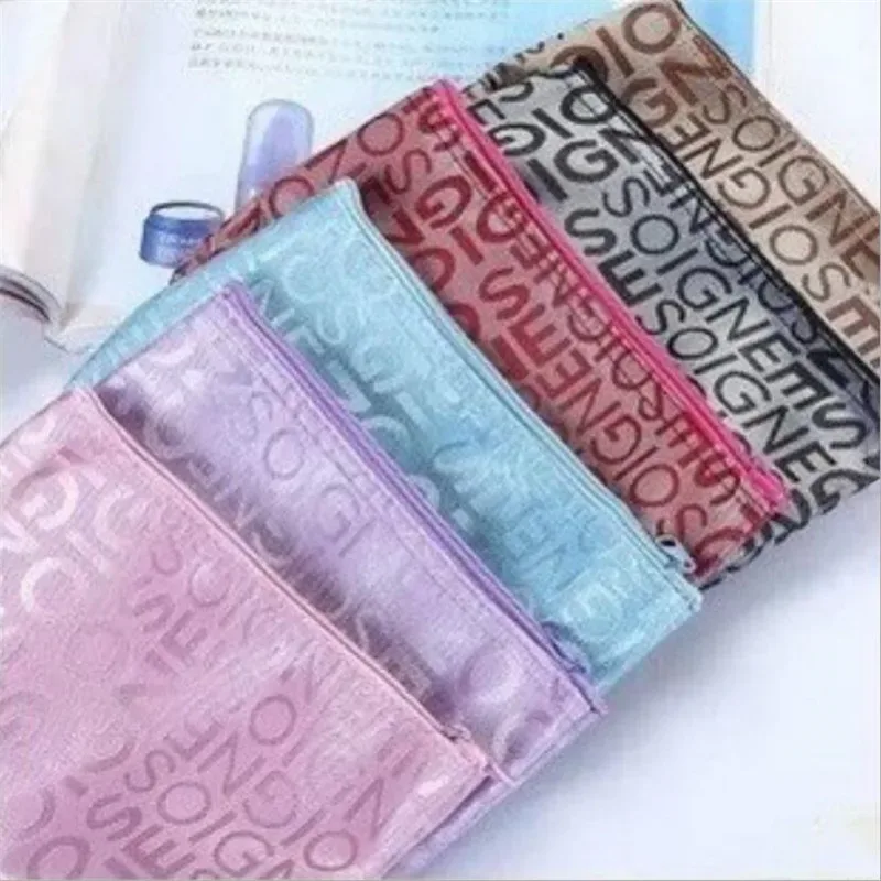 sac à cosmétiques portable avec fermeture éclair pour femme, trousse de maquillage, trousse de beauté multifonctionnelle, trousse de voyage, trousse de maquillage en poudre, trousse de toilette, porte-évaluation, mignon