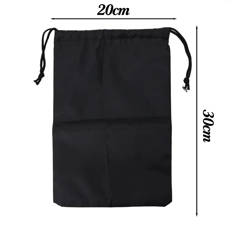 pochette de rangement à cordon en nylon, sac multifonctionnel, sacs pour voyage et activités de plein air de 10x20cm à 30x20cm, sac de rangement