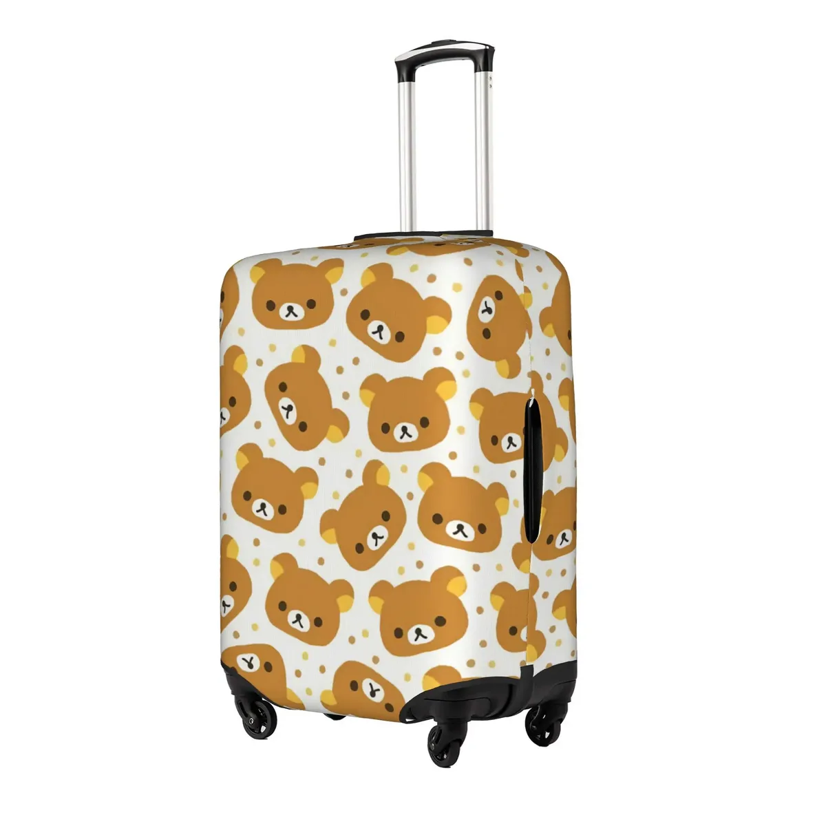 housse de valise personnalisée r-rilakkumas, housse de protection lavable pour bagages, motif ours de dessin animé mignon, pour 18-32 pouces