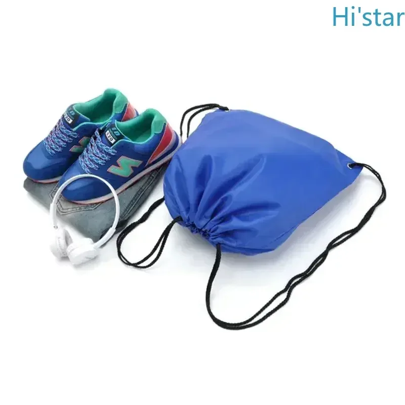 sac à dos à cordon de serrage pour chaussures, 10 pièces, sacs à bandoulière, sac de sport, couleur muti, personnalisé, logo personnalisé