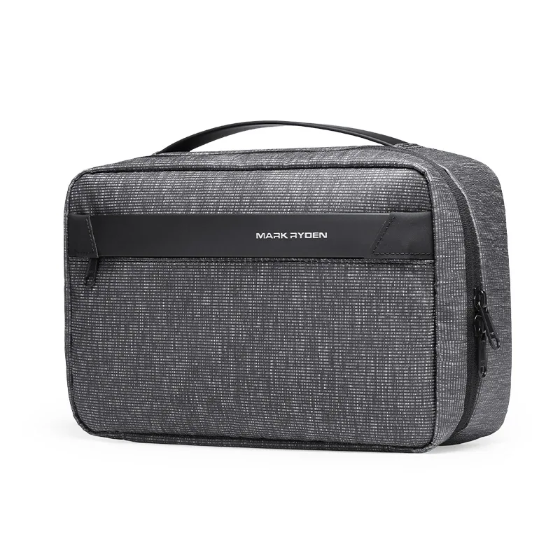 trousse de toilette de voyage pour hommes, sac de bain de fitness, séparation sèche et humide, sac de rangement de maquillage étanche, sac de lavage l_mr86