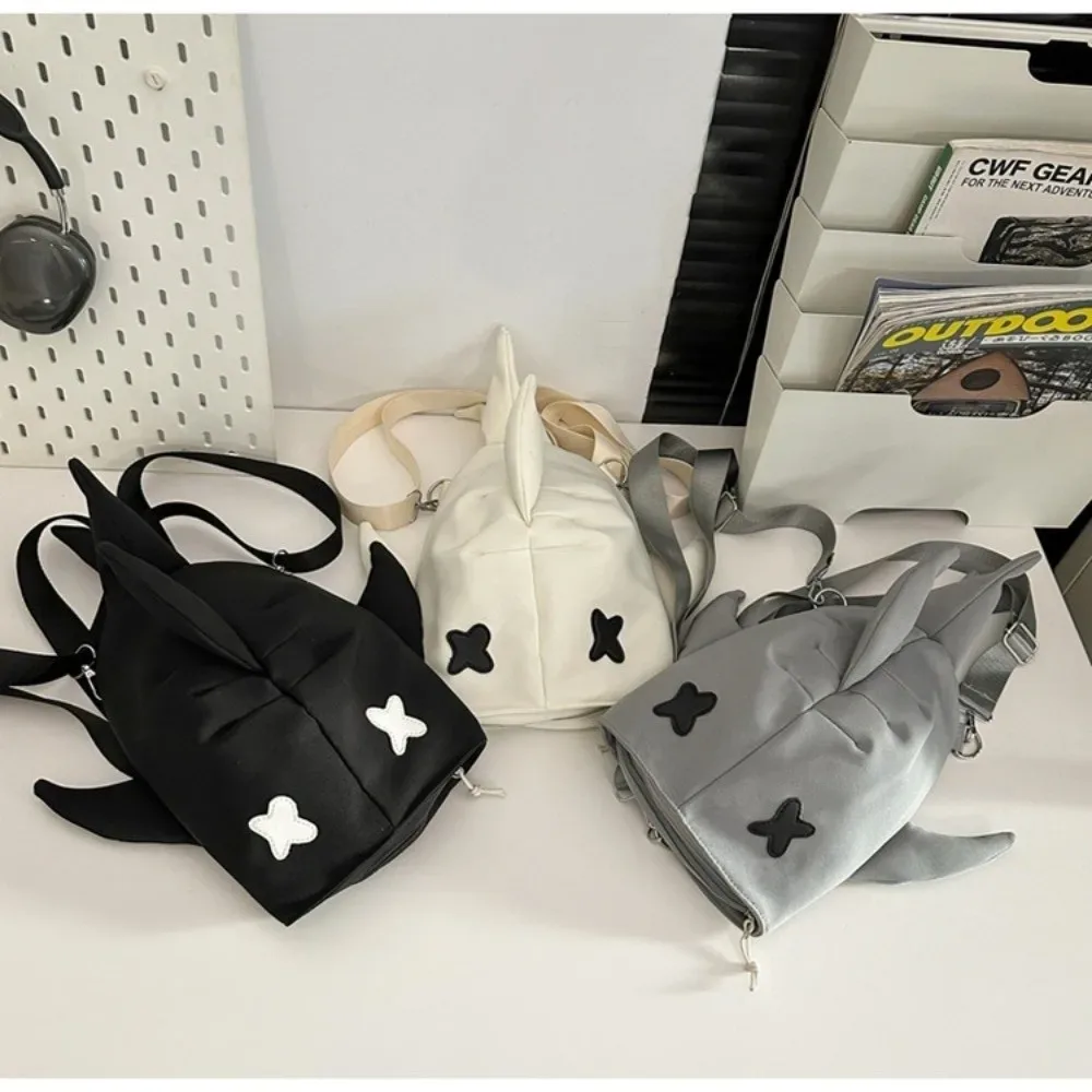 sac à dos requin à sangle réglable, style polyvalent, design unique, sac de voyage décontracté, nouveau design, modèle unisexe, sac à bandoulière unique