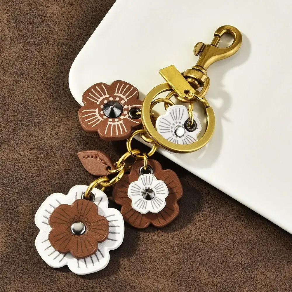 nouveau sac rétro suspendus ornements élégant léger fleur porte-clés polyvalent sac à dos pendentif décoration pendentif