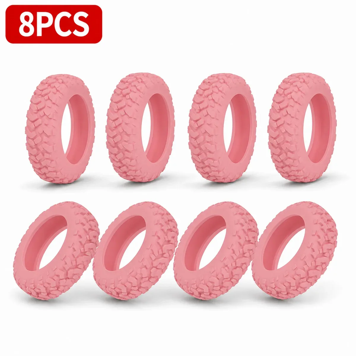 8 protections de roues de valise en caoutchouc pour roues pivotantes, couvre-roues silencieux pour bagages, accessoires de voyage pratiques