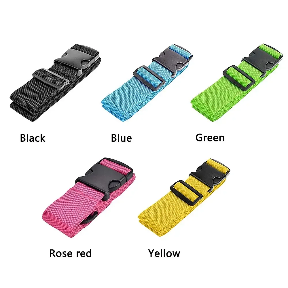 sangles de fixation pour valises, cordes d'emballage, accessoires de voyage, sangles à boucle pour bagages, sangles de sécurité pour bagages