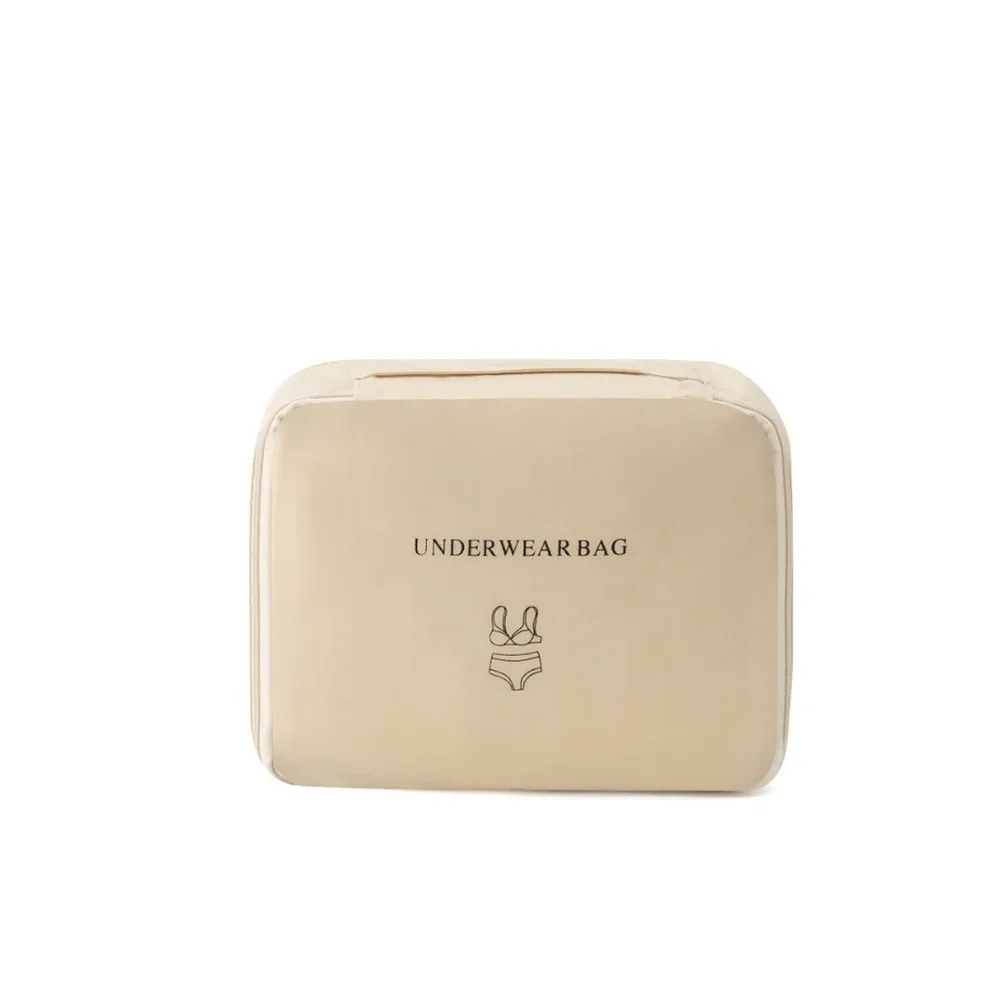 sacs de rangement portables pour sous-vêtements et chaussures, 6 pièces, organisateur de bagages, ensemble de pochettes de voyage d'affaires, sac de compression de grande capacité