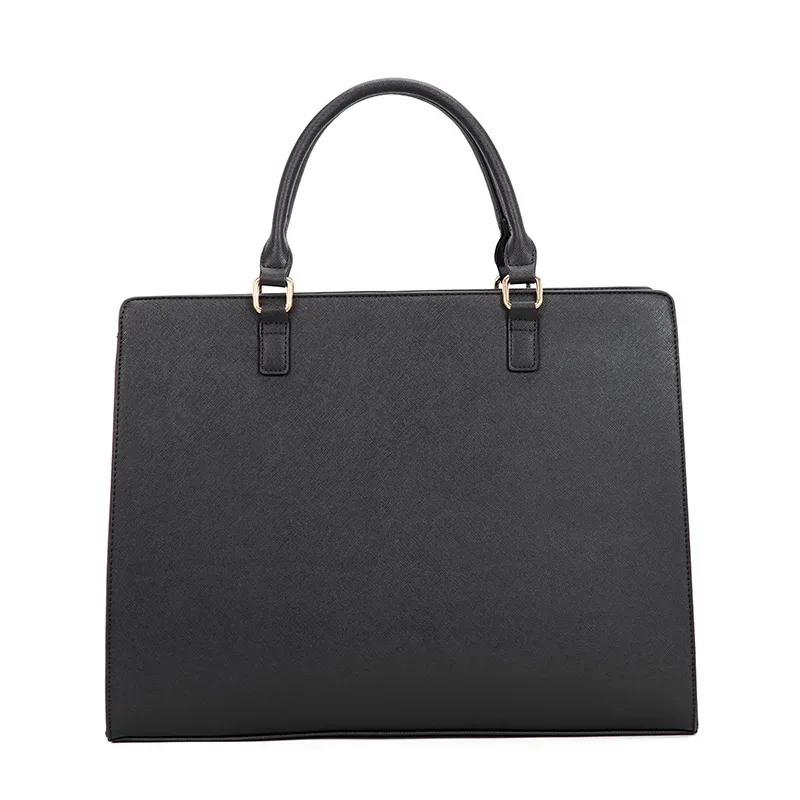 porte-documents pour ordinateur portable de grande capacité 15.6 pouces pour femmes, fourre-tout multifonctionnel, sac à main à bandoulière, sac de travail