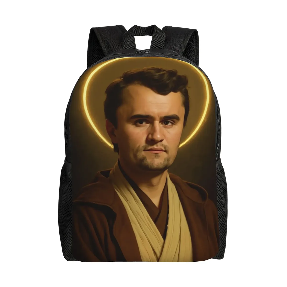 sac à dos amusant charlie kirk, sacs à dos de voyage, sacs d'école pour adolescents, design kawaii, sac à dos durable