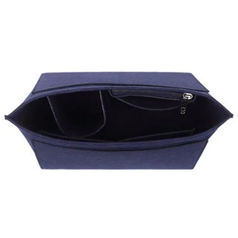 sac à insérer en feutre adapté au sac à main longchamp, sac de doublure en tissu feutré, sac de maquillage, support de voyage, organisateur de sac à main portable