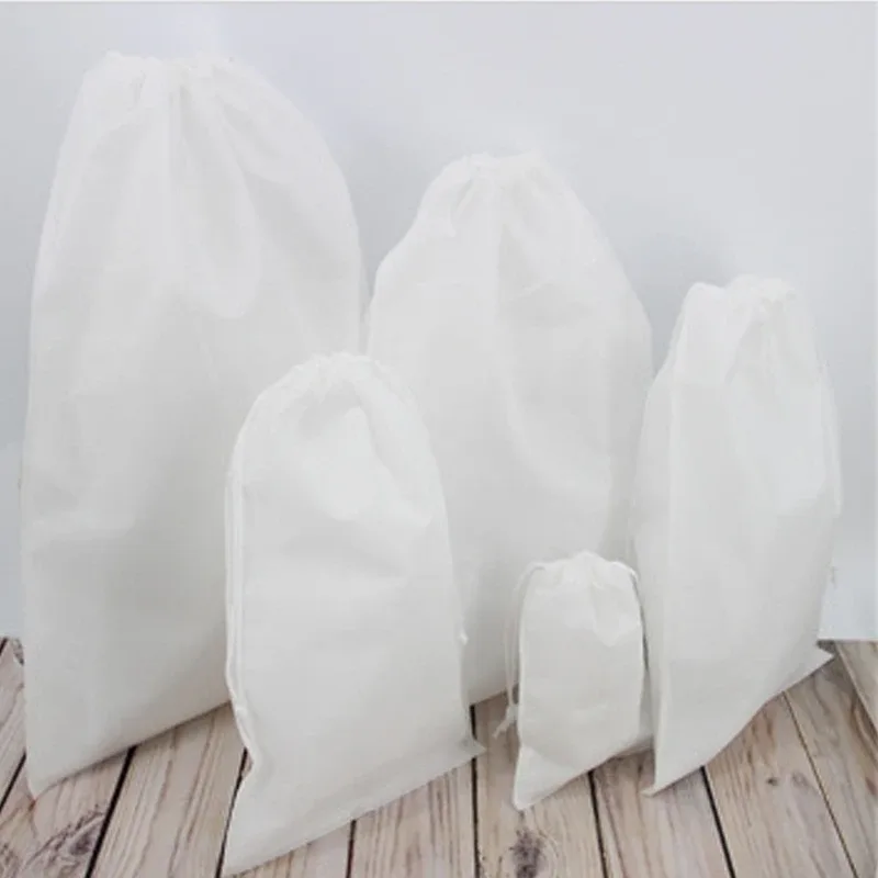 sac à cordon de proximité non tissé pour chaussures et sous-vêtements, sacs de sport de voyage, sac de rangement, évaluation des vêtements, emballage