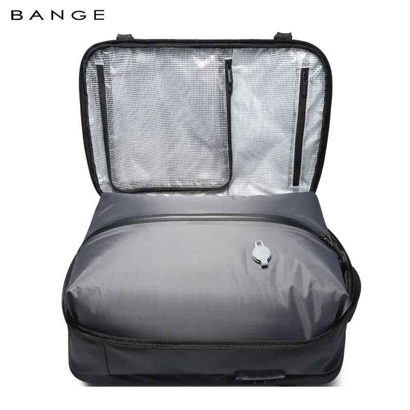 bange nouveauté continuer 40l extensible intégré pompe de compression sous vide hommes étanche voyage sac à dos de compression sous vide