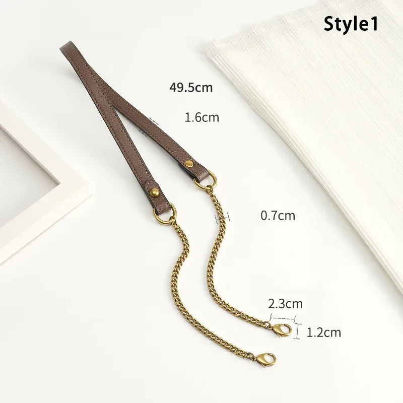 chaîne de sac bandoulière, sangle d'épaule durable, ceinture de remplacement, modification de sac, accessoires de chaîne