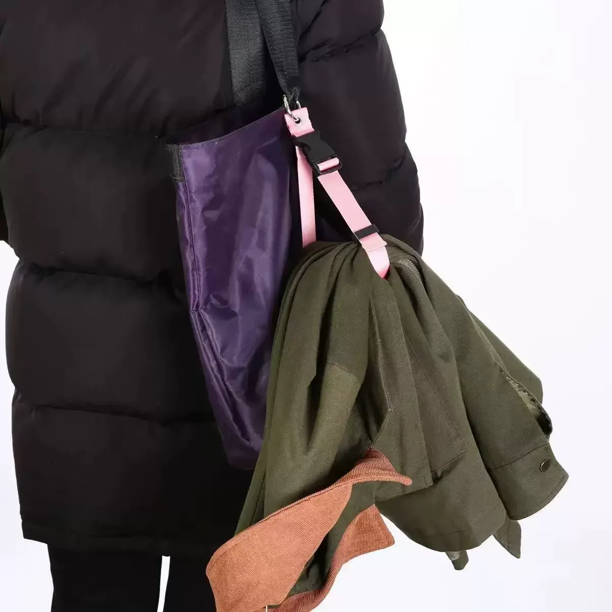 sangle de fixation pour bagages de voyage, sangle externe pour sac à dos avec boucle de déverrouillage, sangle portable, ceinture de bagage, support de veste