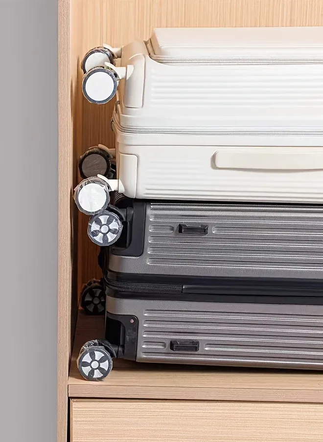 yitape 50/100pcs housses de roues de valise jetables, imperméables et anti-poussière, protection des roues de bagages pour les voyages d'affaires et le rangement