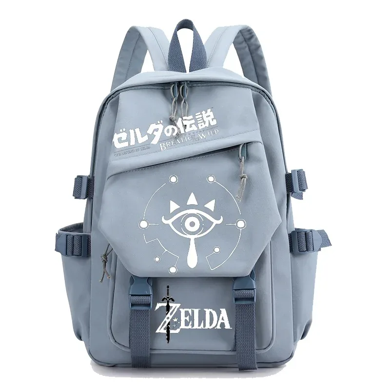 sac à dos étudiant the legend of zelda, sac à bandoulière décontracté pour l'extérieur, sac à dos tendance personnalisé grande capacité mochilas