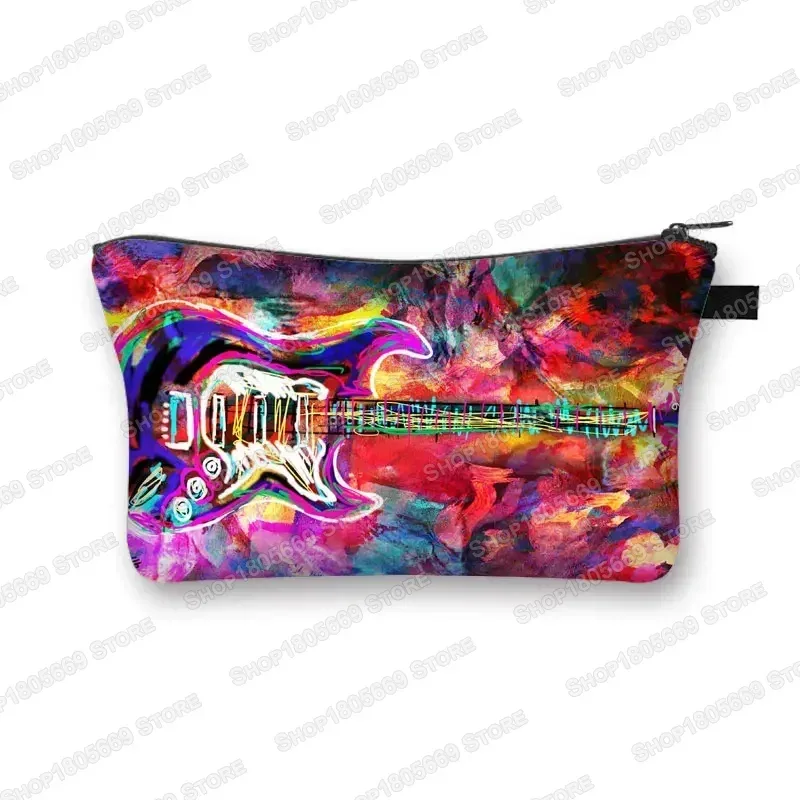 trousse à cosmétiques pour notes de musique pour femmes, sac de maquillage pour piano, jemakeup, sacs de rangement pour femmes pour le voyage, organisateurs de cosmétiques, sac cadeau