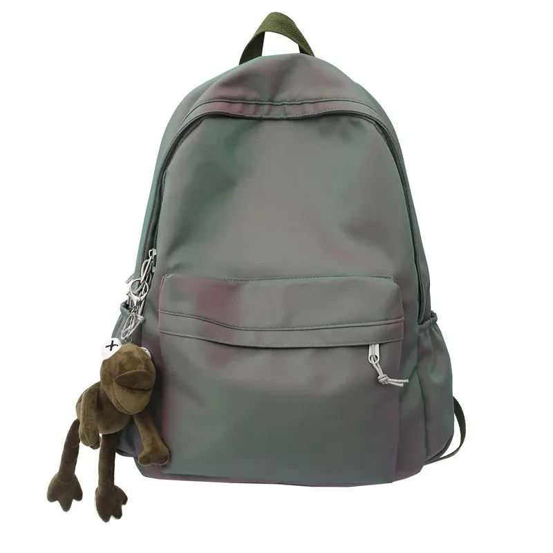 nouveau sac à dos femme mode nouveau sac à dos unisexe grande capacité sac à dos pour ordinateur portable en nylon dame cartable mignon étudiant sac