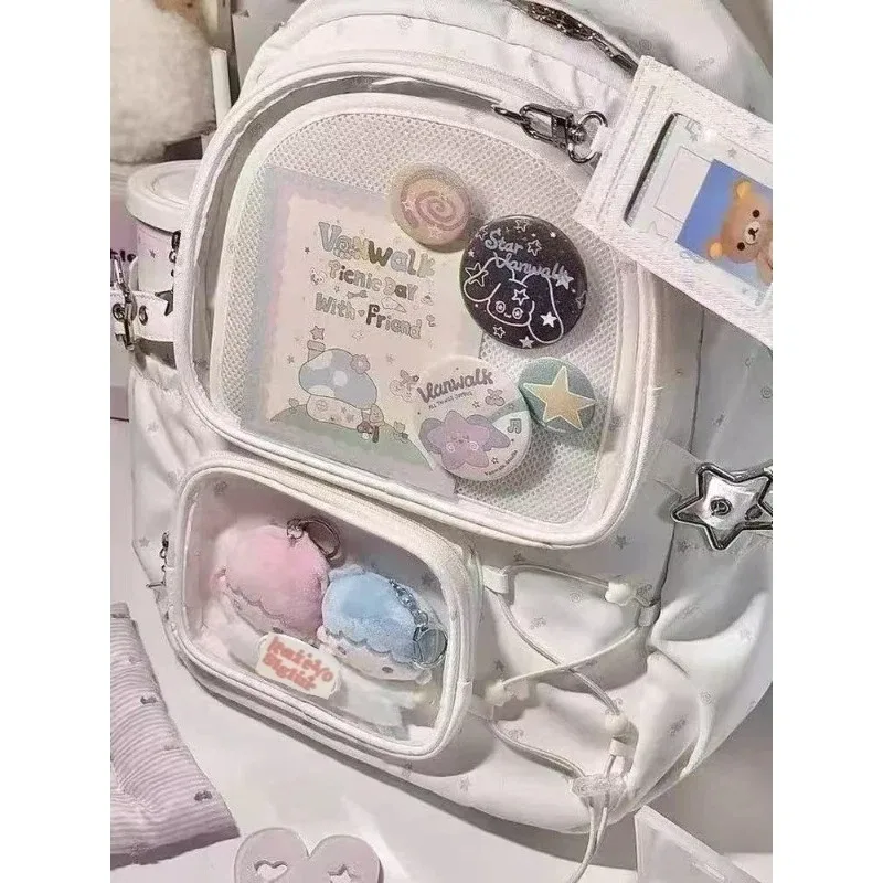 nouveau japonais y2k filles bande dessinée convent mode ita sac poupées sac bricolage sacs sac d'école grande capacité femmes sac à dos sac de voyage