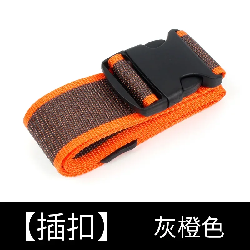 sangles de bagage droites pour valise, ceinture de bagage en polyester avec boucle de déverrouillage réglable, accessoire de voyage 
