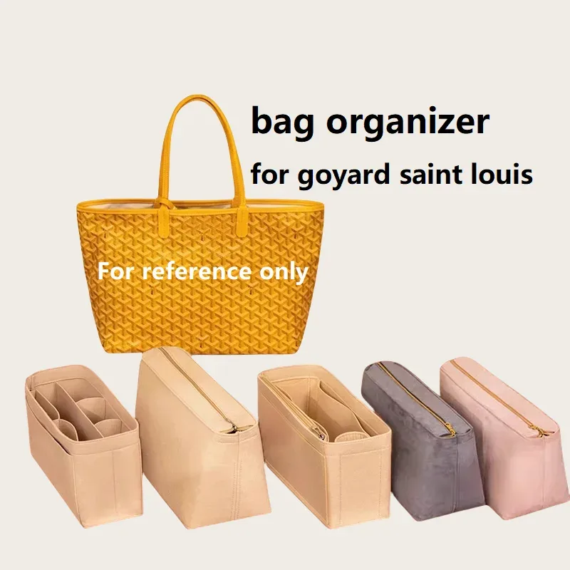 Organisateur de sac pour Goyaed Saint Louis ANJOU PM GM Tote, insert de sac intérieur