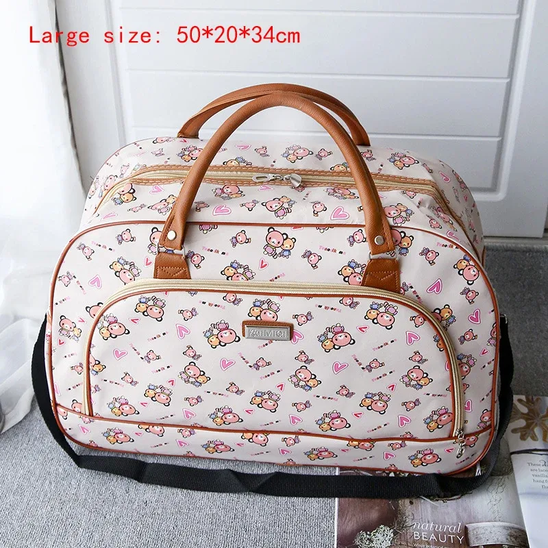 sacs de voyage college de dessins animés pour femmes et hommes, grand sac à main de voyage, sac de sport multifonctionnel, sac de voyage initié, week-end, mode 2022