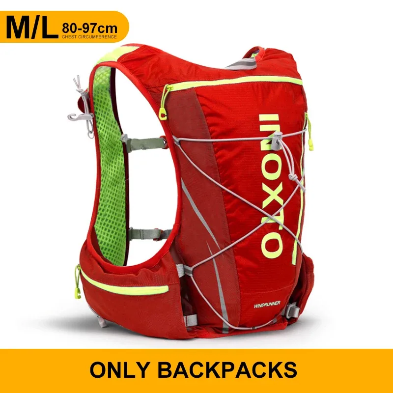 gilet hydratant de course en plein air 8l, sac à dos hydratant pour cyclisme, trekking, randonnée, marathon, vélo, avec bouteille d'eau de 500ml