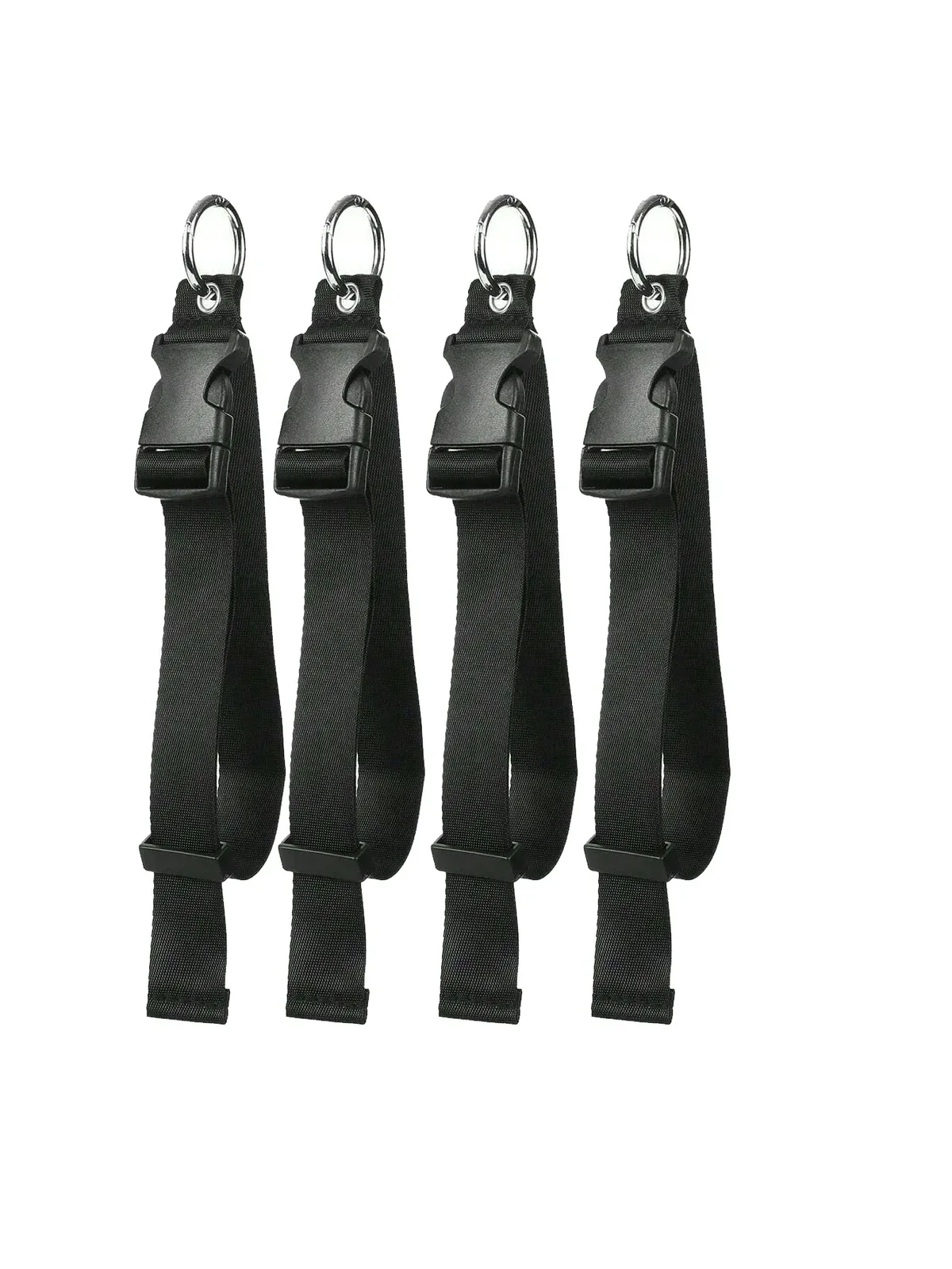 sangle de bagage portable, boucle extérieure durable, clip pour sac à dos pour hommes et femmes, étiquettes de sac cadeau de voyage indispensables pour accessoires de bagages