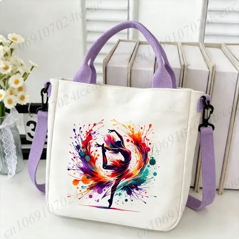 sac à bandoulière en toile pour femmes, sacs à bandoulière esthétiques pour filles, sacs à main fourre-tout à la mode pour adolescents, garçons et filles, cadeau