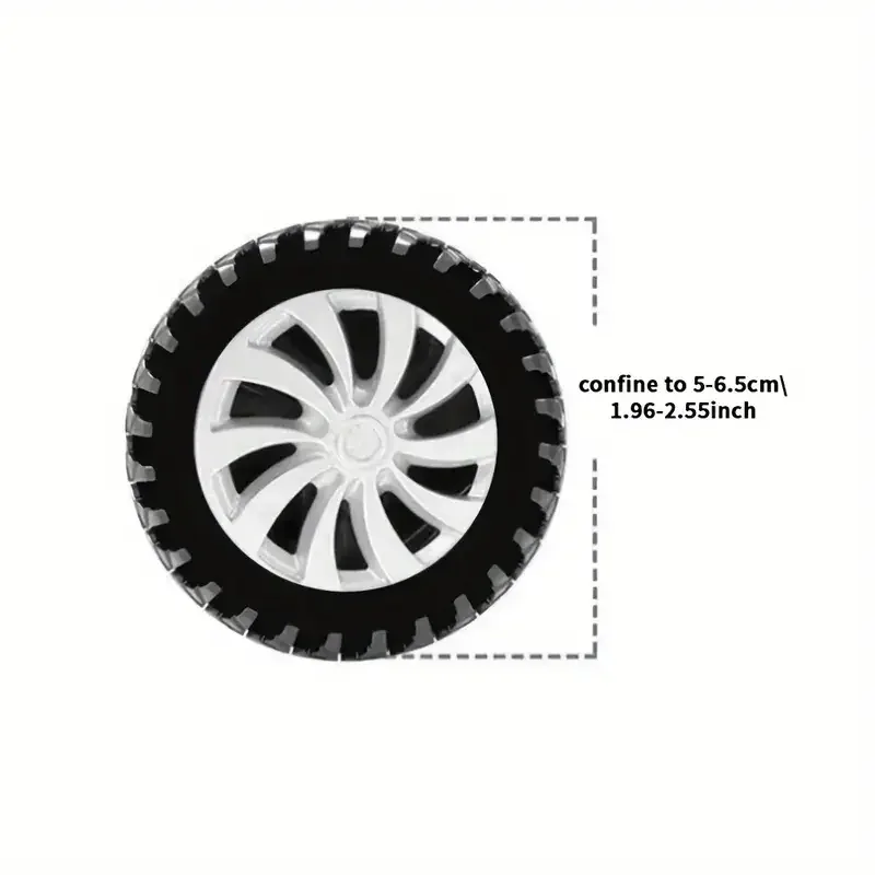 8 pièces de protections de roues de bagages en silicone à texture épaisse pour réduire le bruit lors des voyages, accessoires pour bagages.