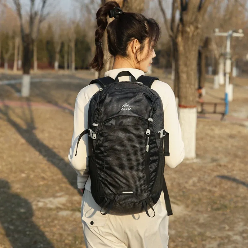 sac à dos de sport de plein air grande capacité pour la randonnée et la course sur sentier, sac d'hydratation multifonctionnel pour le cyclisme, léger en nylon