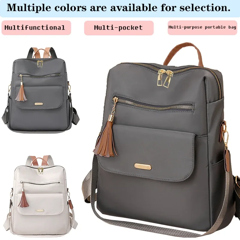 Sac à dos de style neutre pour hommes et femmes, adapté aux voyages, au tourisme, à la photographie et aux étudiants comme cartable.