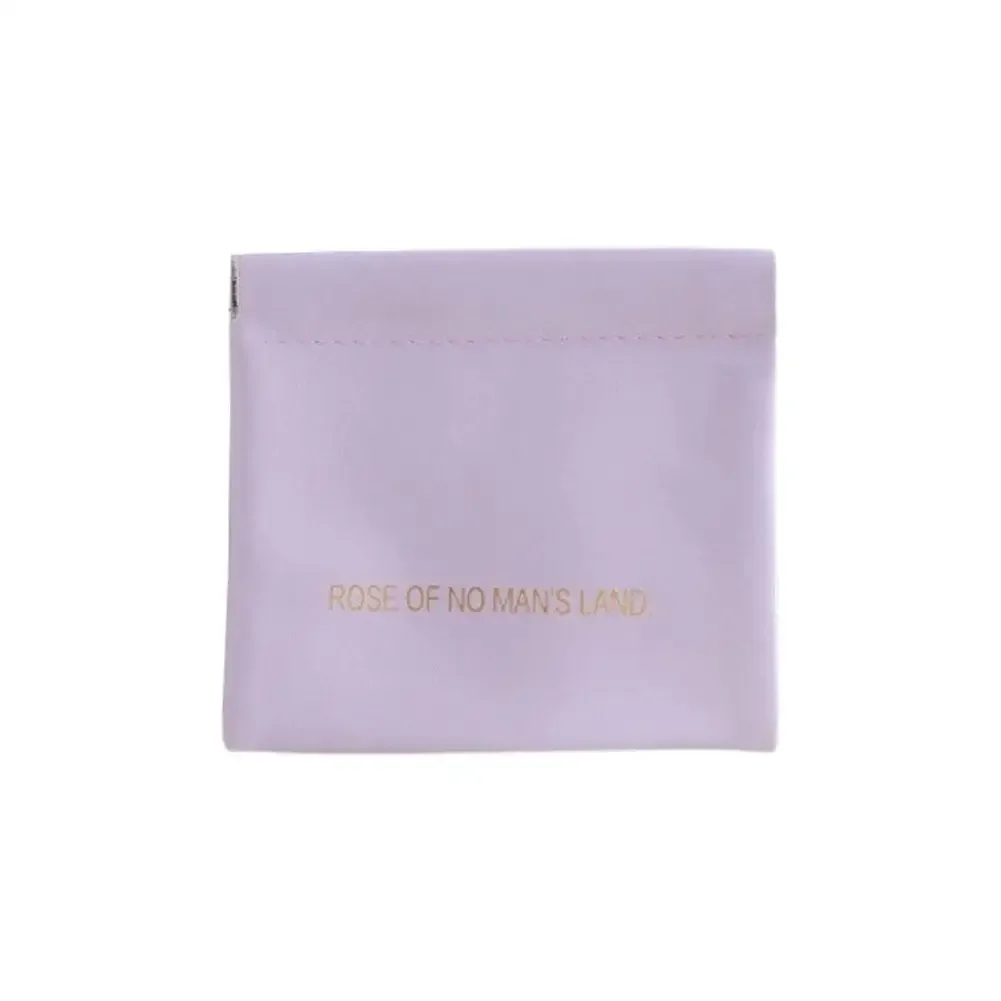 mini sac de rangement automatique à ressort en silicone, pochette de maquillage portable, étanche, pour écouteurs, chargeurs et câbles