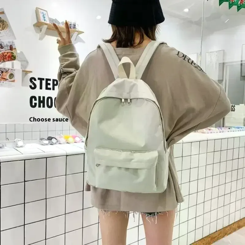 sac à dos simple et décontracté, grande capacité, sac d'école, voyage, déplacements, unisexe, sac à dos quotidien pour ordinateur portable, cadeaux d'anniversaire et de vacances