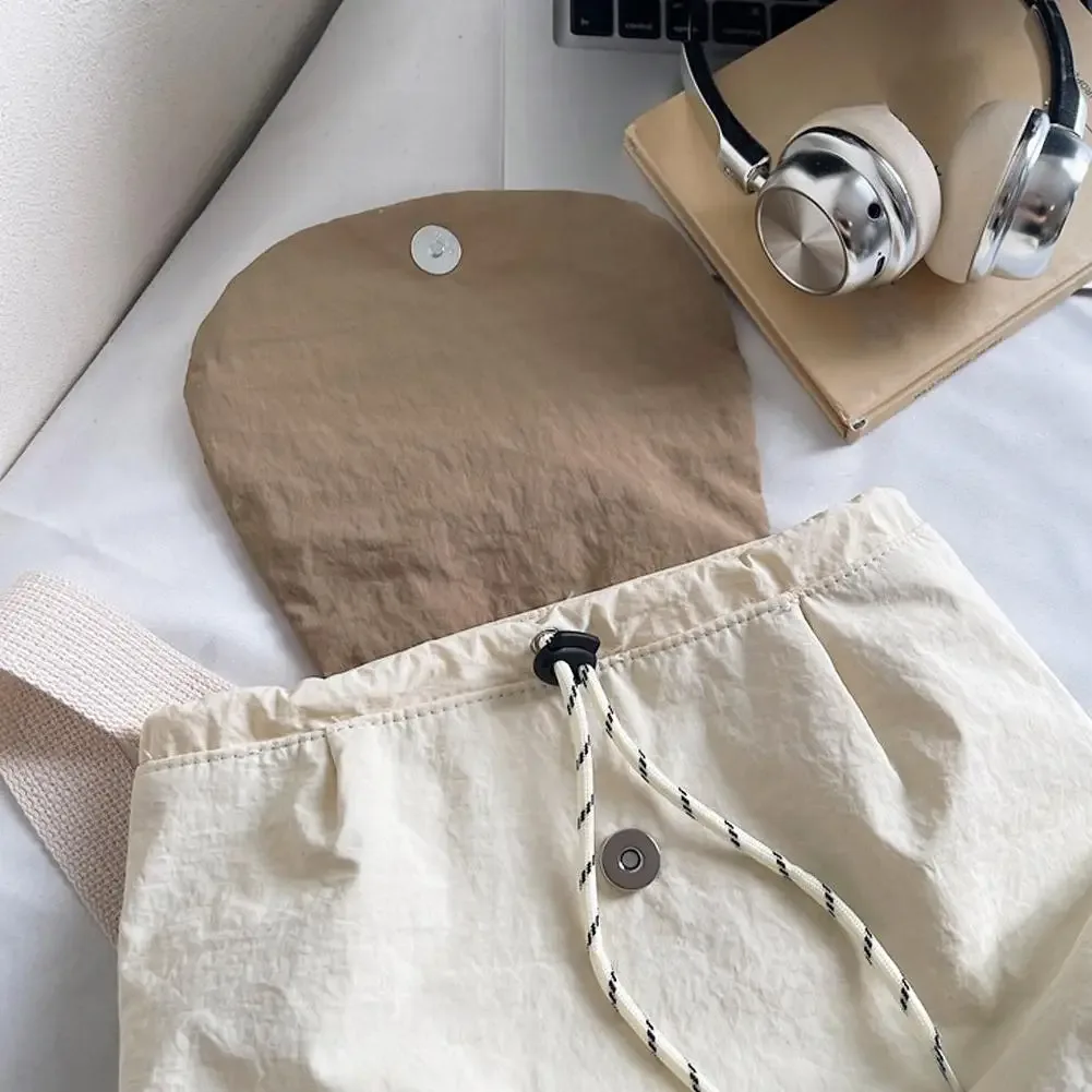 sac à dos en nylon léger pour femmes, style coréen, sac à dos d'école, sac à dos de voyage décontracté, petit sac à dos pour filles