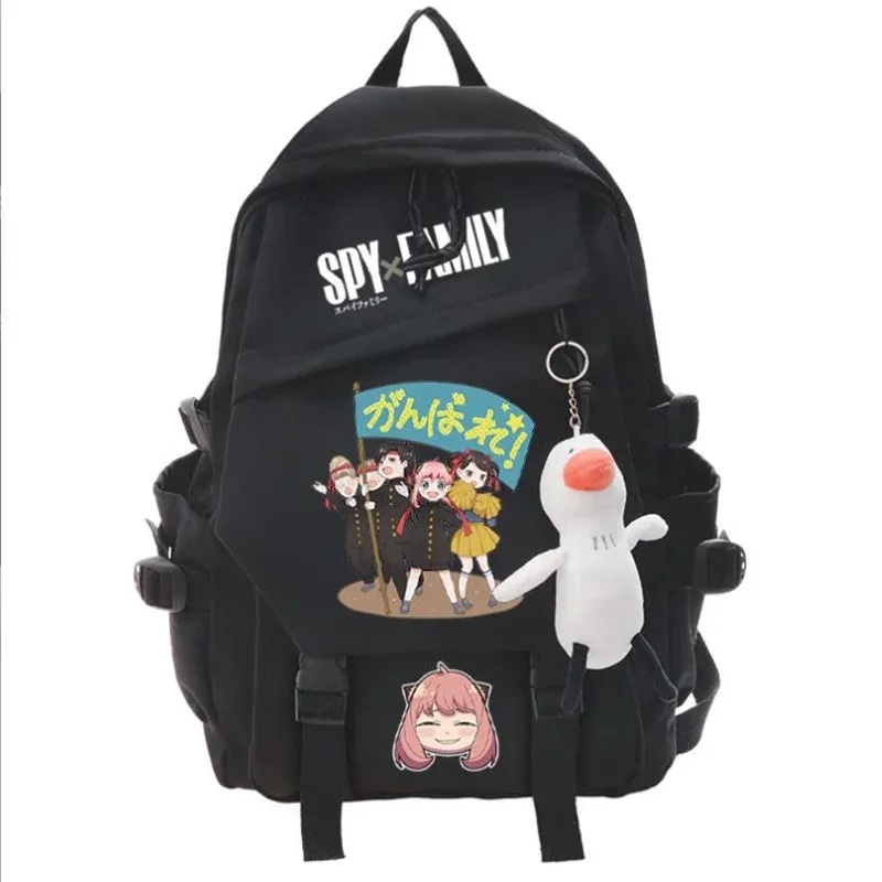 sac à dos de dessin animé anime pour hommes et femmes, éventuelles y × family, cartable mochila teenarges, sacs d'extérieur décontractés pour ordinateur portable initiés, mignon anya