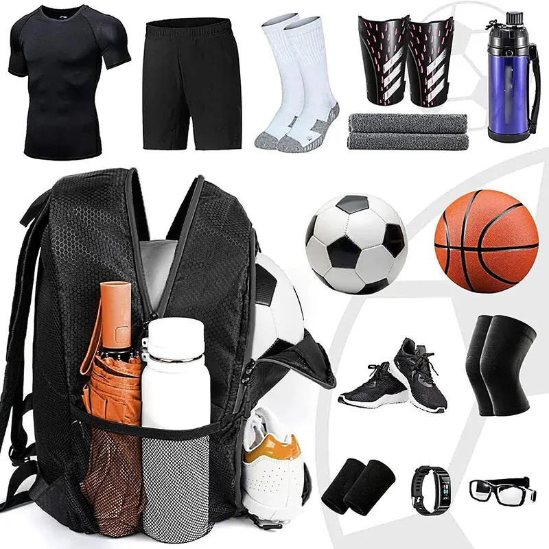 nouveau sac à dos transfrontalier sac de football sac d'équipement de sport étanche sac de volley-ball de basket-ball en plein air pratique et léger