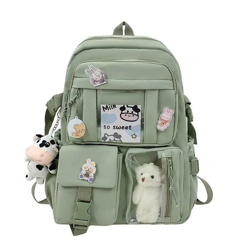 sac à dos de grande capacité pour filles et garçons, sac à dos monochrome, sac de voyage à la mode, utilisation scolaire 03gt, initié aux femmes, nouveauté