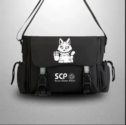 sac de voyage décontracté game scp pour adolescents, sac à dos scolaire schale, sac à dos pour filles et garçons, cosplay, procédures de confinement spéciales, nouveau