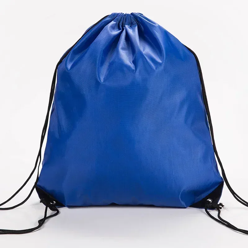 sac à dos portable en nylon avec cordon de serrage pour usage quotidien, voyage, plage, camping, sports de plein air, imperméable