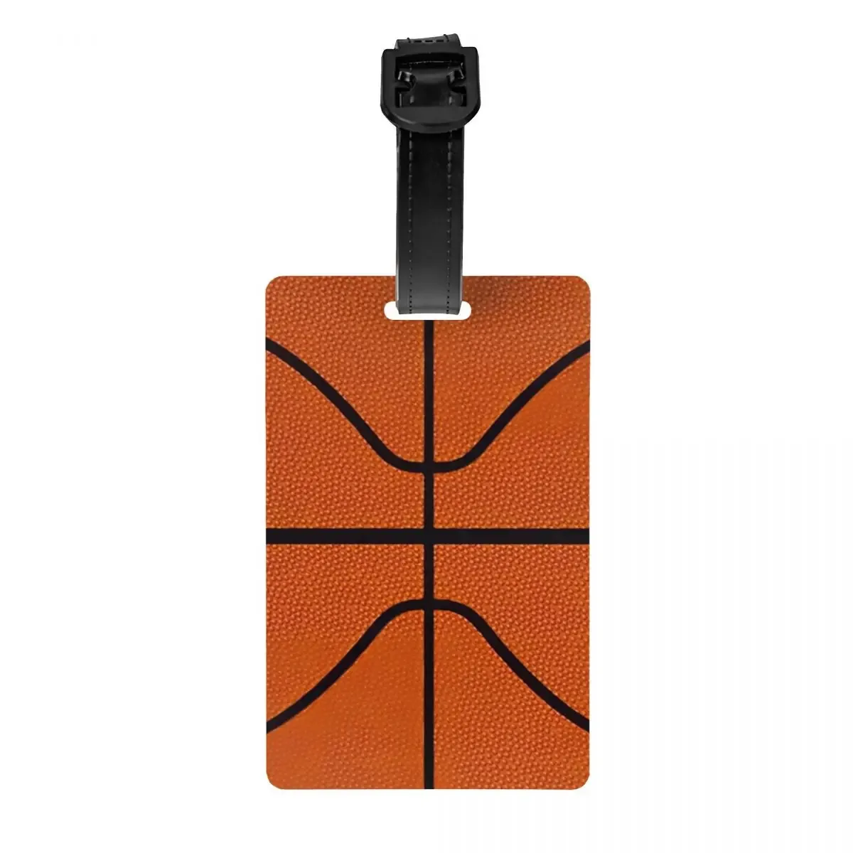 étiquettes de bagage rondes personnalisées pour valises, points de basket-ball, culture fongique de la mode, étiquettes de bagage, couverture de confidentialité, étiquette d'identification