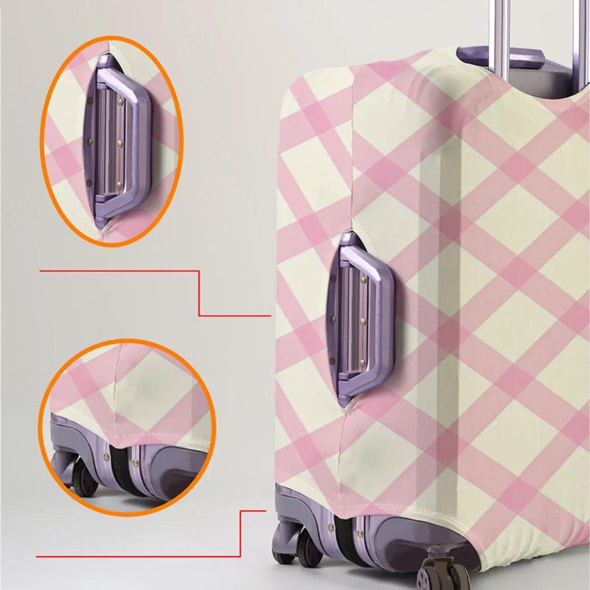 housse de protection pour bagages, élastique, imperméable, anti-poussière, pour valise de 18 à 32 pouces, accessoires de voyage