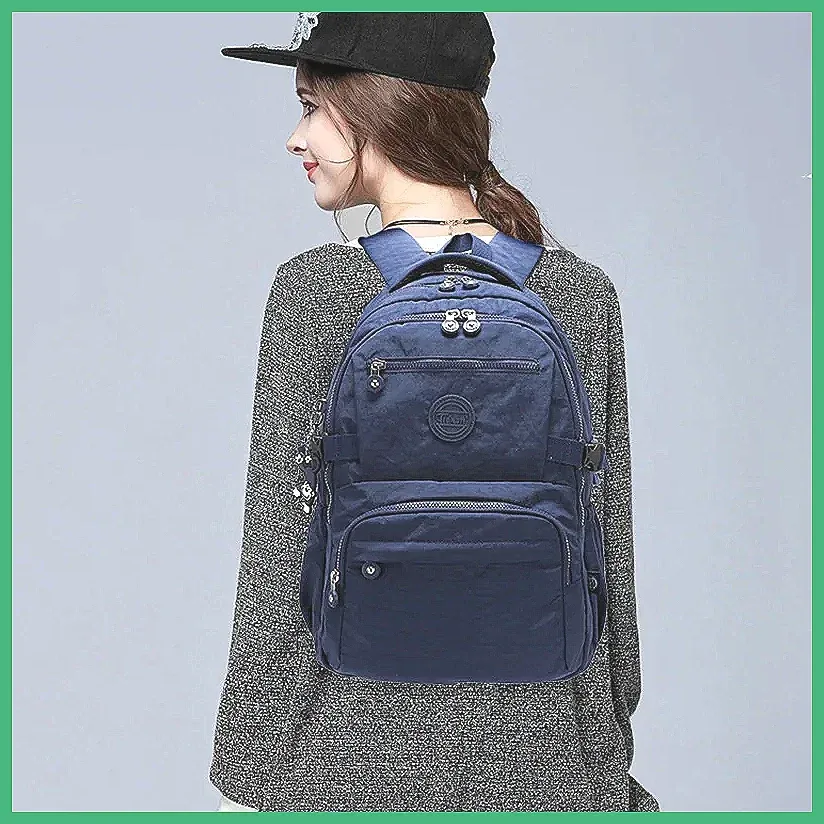 sac à dos léger et imperméable pour ordinateur portable, pour hommes et femmes, sac d'école pour lycéens, sac à dos de randonnée et de voyage