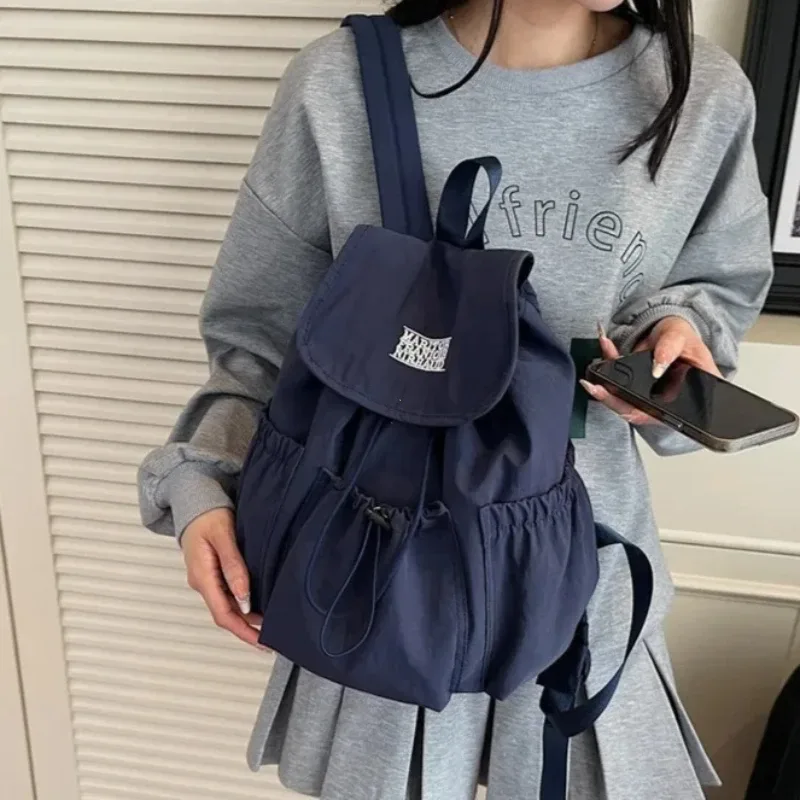 sac à dos décontracté pour étudiantes, grande capacité, pour femmes, nouveau sac de transport en plein air, léger, design simple, multifu, 2026