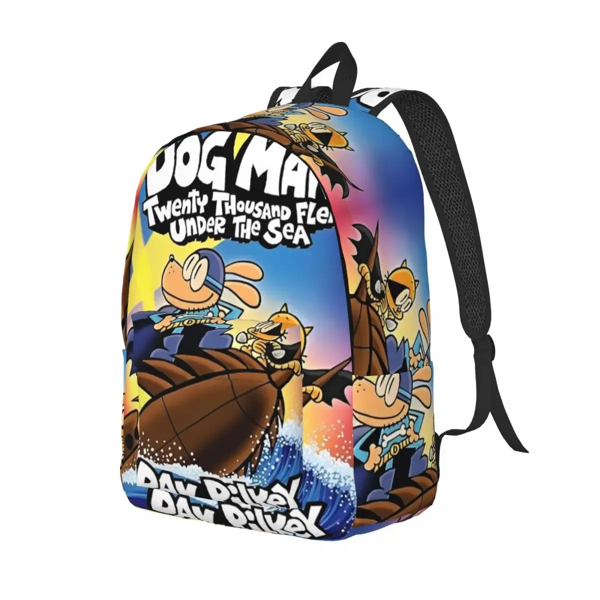 sac à dos de film comique pour hommes et femmes, sac à dos de lycée décontracté, sac à dos d'affaires, sacs en toile d'université, léger, chien, homme