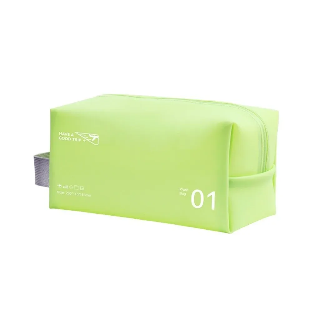 sac de toilette de voyage multifonctionnel en pvc, fermeture éclair étanche, sac à cosmétiques, sac de rangement de grande capacité pour femmes et hommes