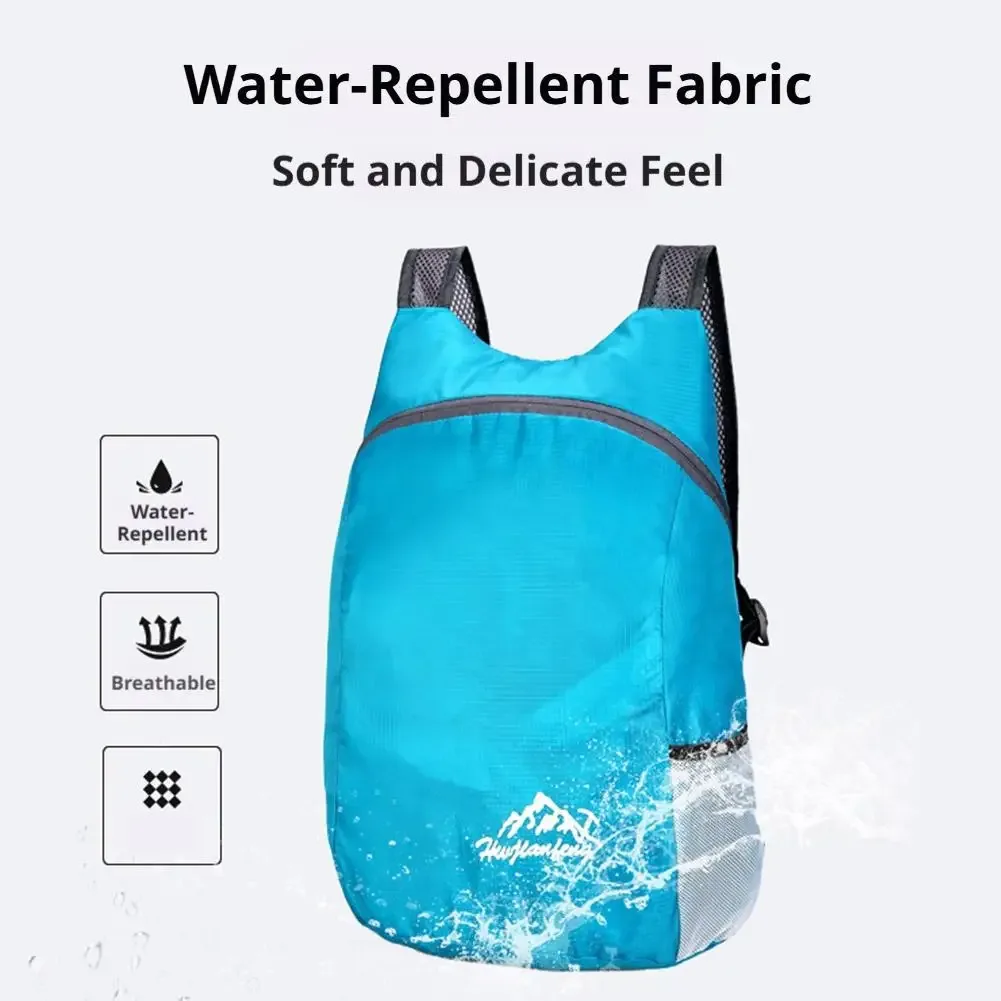 sac à dos pliable léger, sac de voyage, sac de rangement portable pour la randonnée, l'alpinisme, le camping en plein air, grande capacité