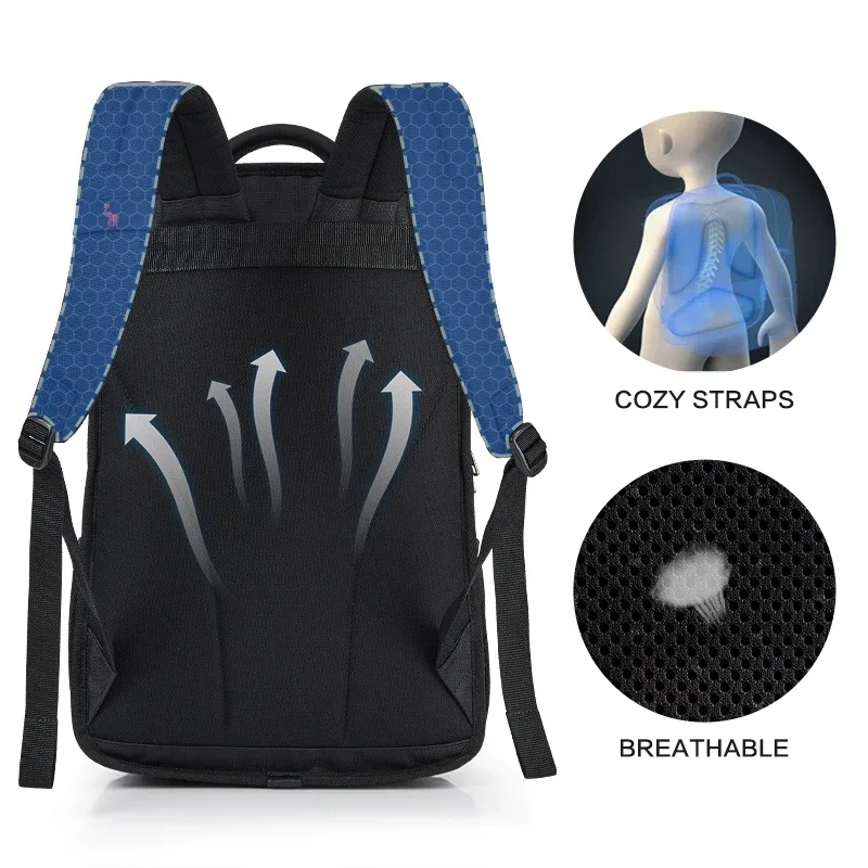 oiwas – sac à dos oxford pour hommes, sacs pour ordinateur portable, sac d'école décontracté et étanche pour étudiants, sac de voyage de grande capacité pour adolescentes et femmes