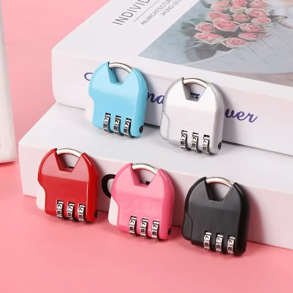 Cadenas à combinaison à 3 chiffres pour bagages, valises, étuis de voyage, outil de sécurité, protection pour agenda