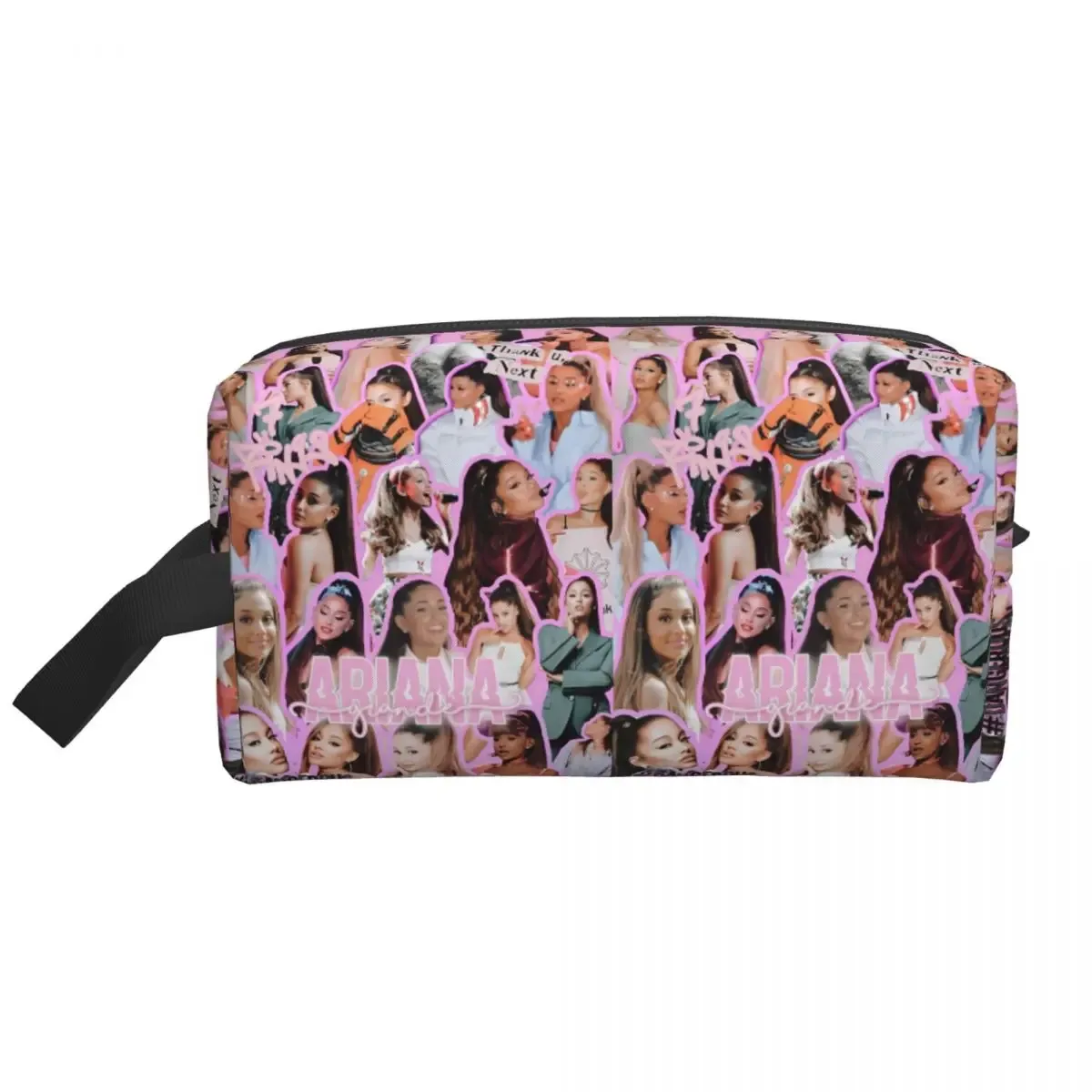 trousse de maquillage ariana grande, organiseur de cosmétiques, trousse de toilette, trousse de beauté pour femmes, trousse de voyage, trousse à crayons
